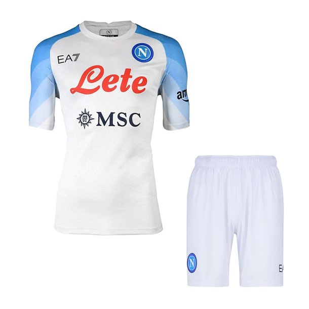 Camiseta Napoli Segunda Equipación Niño 2022/2023